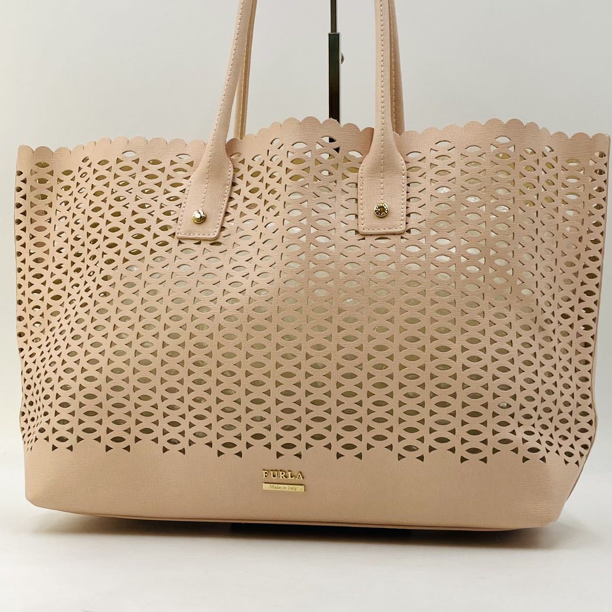 1円～【未使用級】入手困難品 希少色 フルラ FURLA トートバッグ 