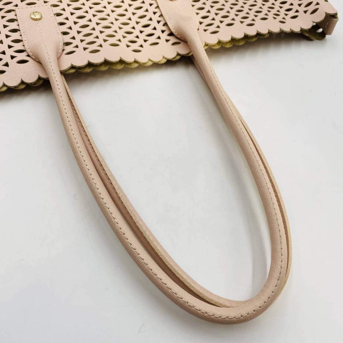 1円～【未使用級】入手困難品 希少色 フルラ FURLA トートバッグ 