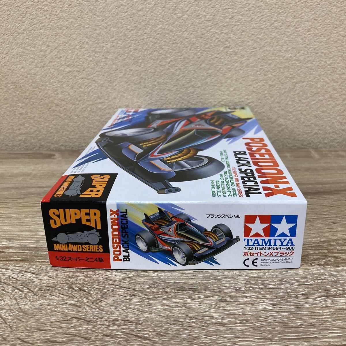 タミヤ スーパー ミニ四駆 ポセイドンX ブラックスペシャル ボディ