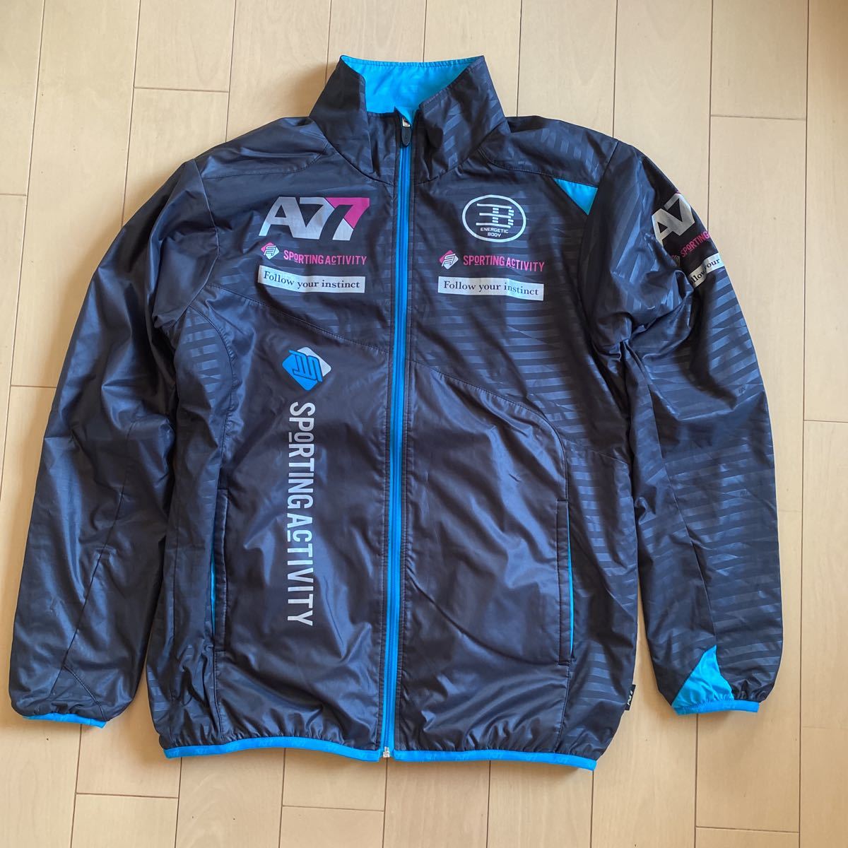 アシックス A77 asics a77 上下セットアップ ウィンドブレーカー 
