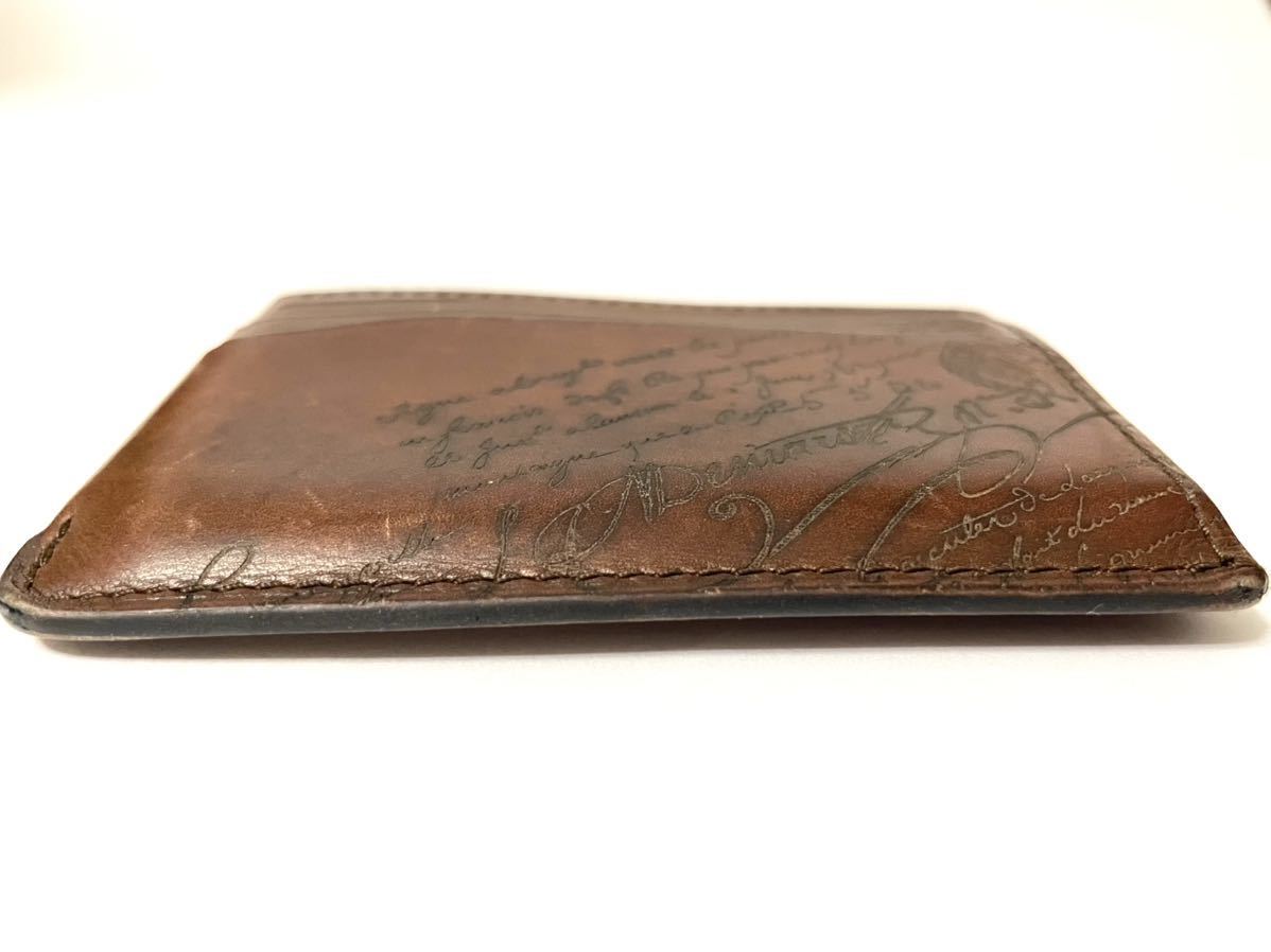 Berluti ベルルッティ カリグラフィ レザー カードケース パスケース 