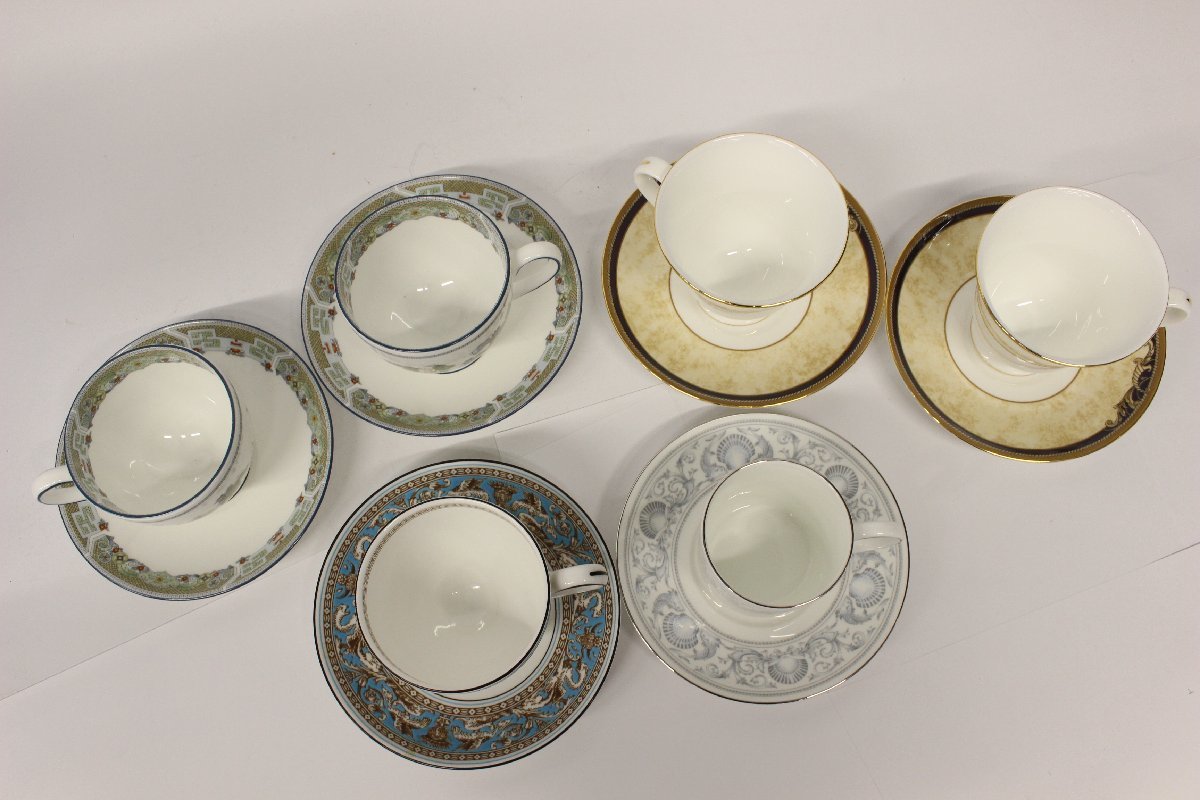 1円～おたからや◇◎J1013-41 ウェッジウッドWEDGWOOD コーヌコピアC/S