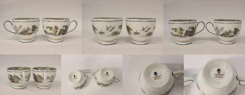 1円～おたからや◇◎J1013-41 ウェッジウッドWEDGWOOD コーヌコピアC/S