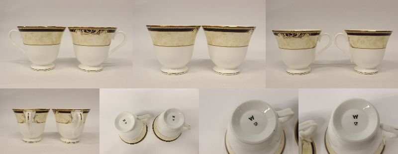 1円～おたからや◇◎J1013-41 ウェッジウッドWEDGWOOD コーヌコピアC/S