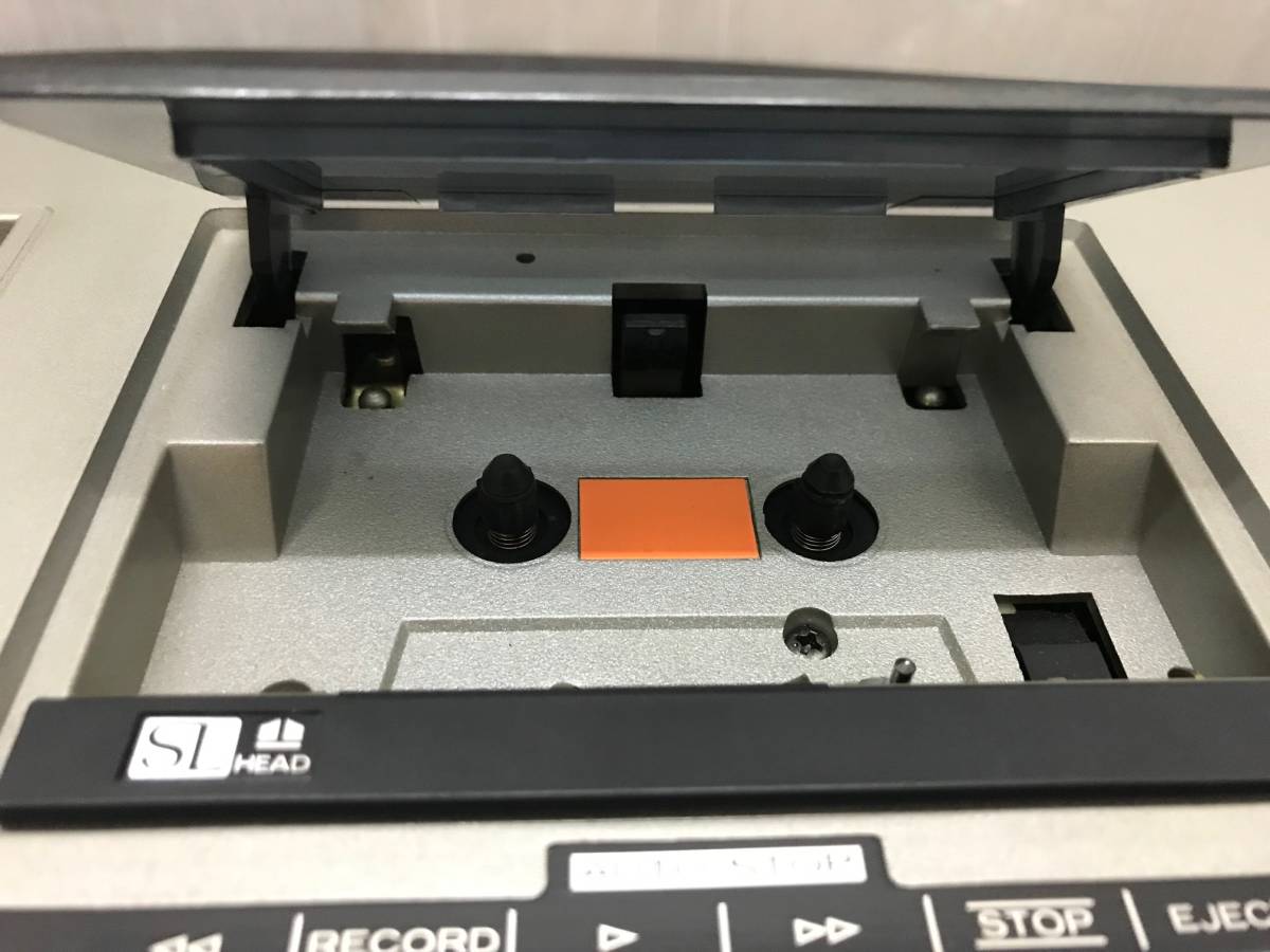 HITACHI 日立 Lo-D D-E90 ステレオカセットデッキ 通電確認済み 通電OK Lo-D ステレオカセットデッキ D-2100A Lo-D カセットデッキ