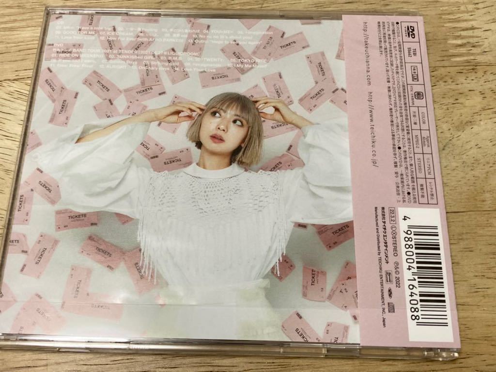 LP 竹内アンナ TICKETS 新品未開封品 限定盤 竹内アンナオフィシャルサイト