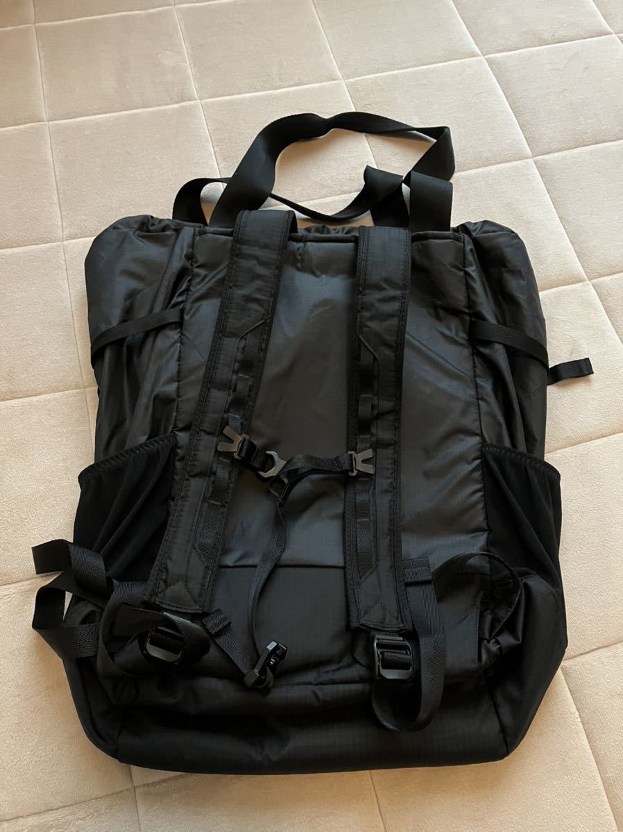 美品 パタゴニア リュック 2way ライトウェイトトラベルトートバッグ 黒 patagonia ライトウェイト トラベルトートバッグ ①ブラック