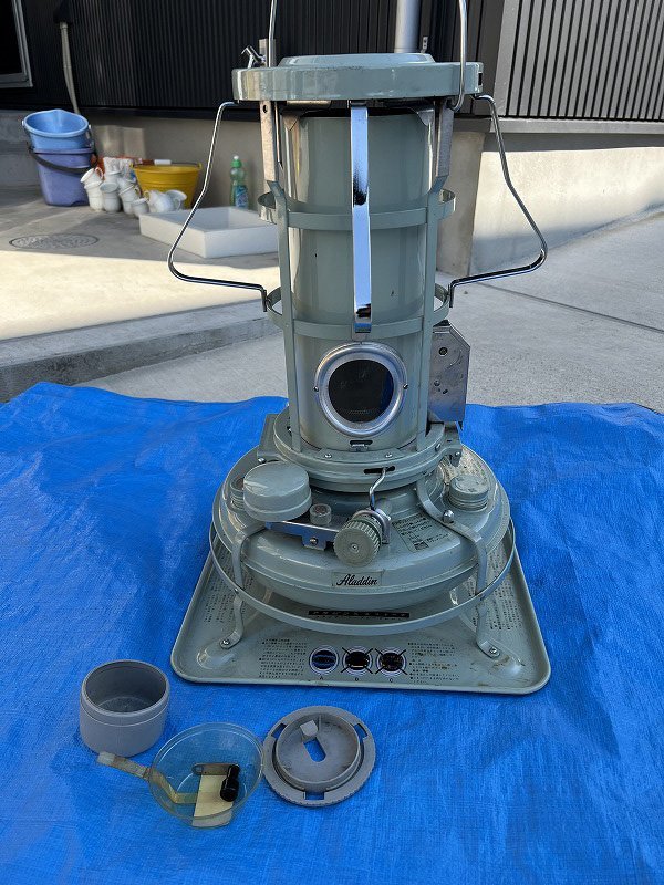 Aladdin 石油ストーブ BF3905-N （中古品 2013年製 アラジン ブルー