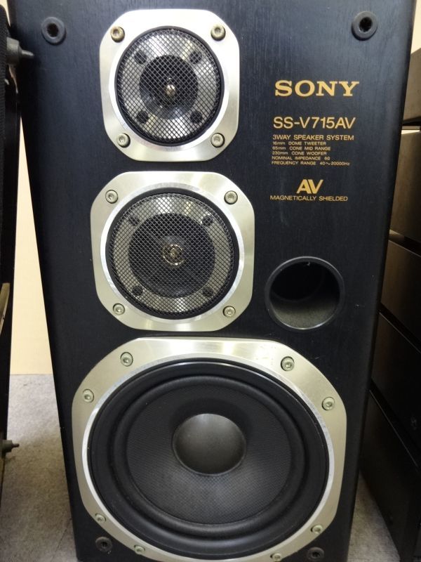 L009-N30-26 [2個口発送] SONY ソニー オーディオ システムコンポ TC-V715 ST-V715TV CDP-V715 TA-V715 SEQ-V715 SS-V715AV 現状品① SONY ILCE-9M2 ボディ ソニー : Bや4.0に対応していると良かった