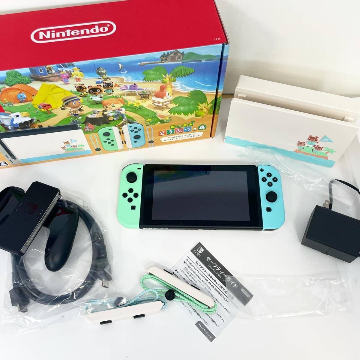 【新作入荷，限定SALE】 質屋 任天堂 Nintendo Switch あつまれ どうぶつの森 デザイン ソフトはありません 管理22184A(ニンテンドースイッチ本体)｜売買されたオークション情報、yahooの商品情報をアーカイブ公開 - オー ニンテンドースイッチ本体