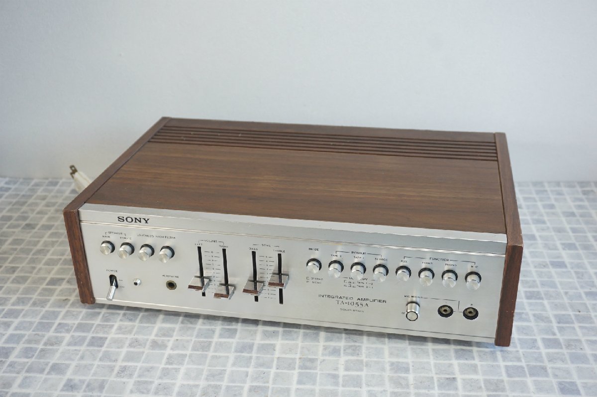 Sony TA-1055 SONY TA-1055A amplifier updated its (and AudioRoom