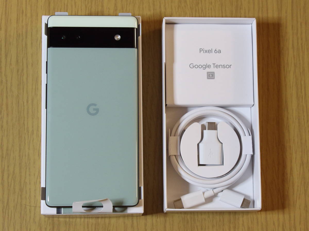 Pixel Google 6a - Sage 128GB (Renewed (GOPIXEL6ASAG128GBB