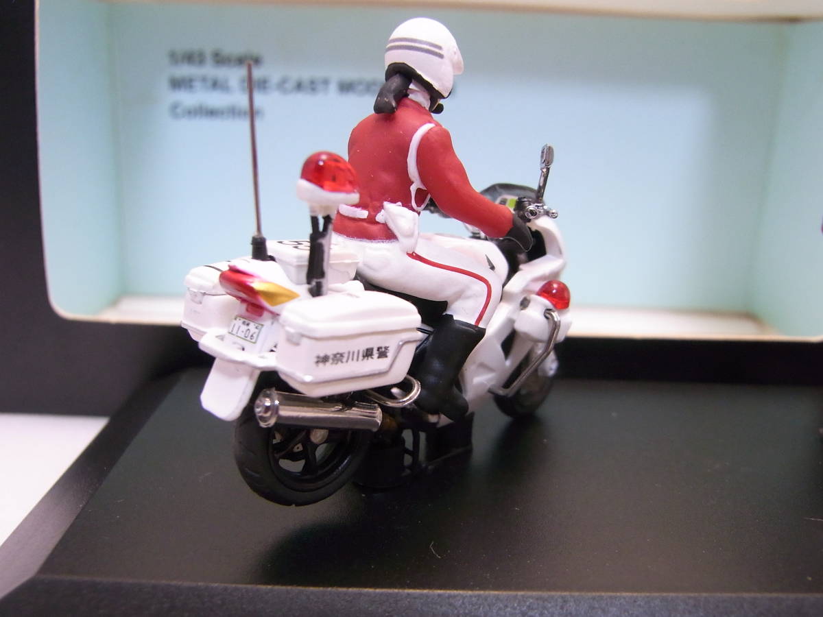 女性隊員付カスタム ホンダ VFR800P 白バイ ミニカー 神奈川県警察第1 