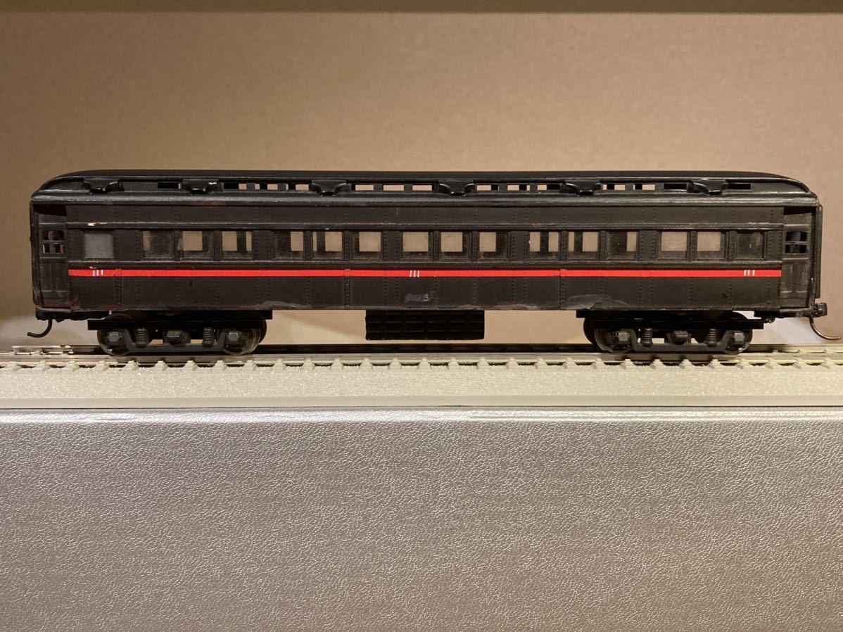 ジャンク扱いHOゲージ メーカー不明 客車 旧型客車？オハ35等 6両