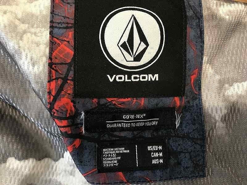 VOLCOM GORE-TEX ブラックジャケット　希少XLサイズ中古品ボルコム ボルコム VOLCOM 【良品】GORE-TEX ジャケット VOLCOM ボルコム GORE