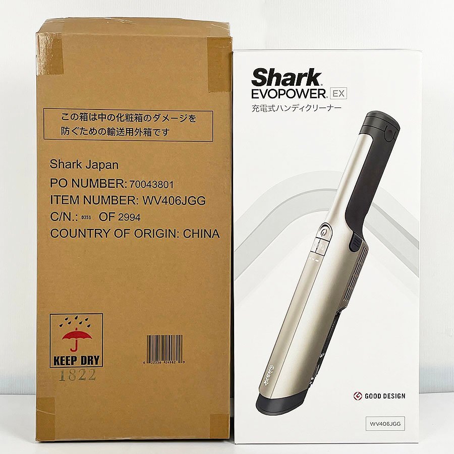 Shark掃除機 新品 未使用 未開封（未使用品 Shark EVOPOWER EX 充電式 