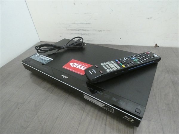 500GB☆12年☆シャープ/SHARP/AQUOS☆HDD/BDレコーダー☆BD-W510