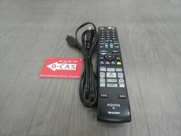 500GB☆12年☆シャープ/SHARP/AQUOS☆HDD/BDレコーダー☆BD-W510