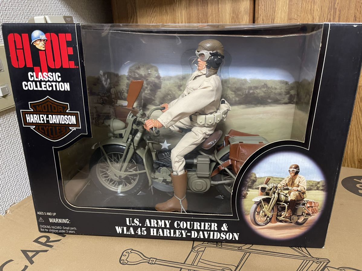 ハーレー45WLA 1/6アメリカンGIジョー35周年バイクインディア ハーレー