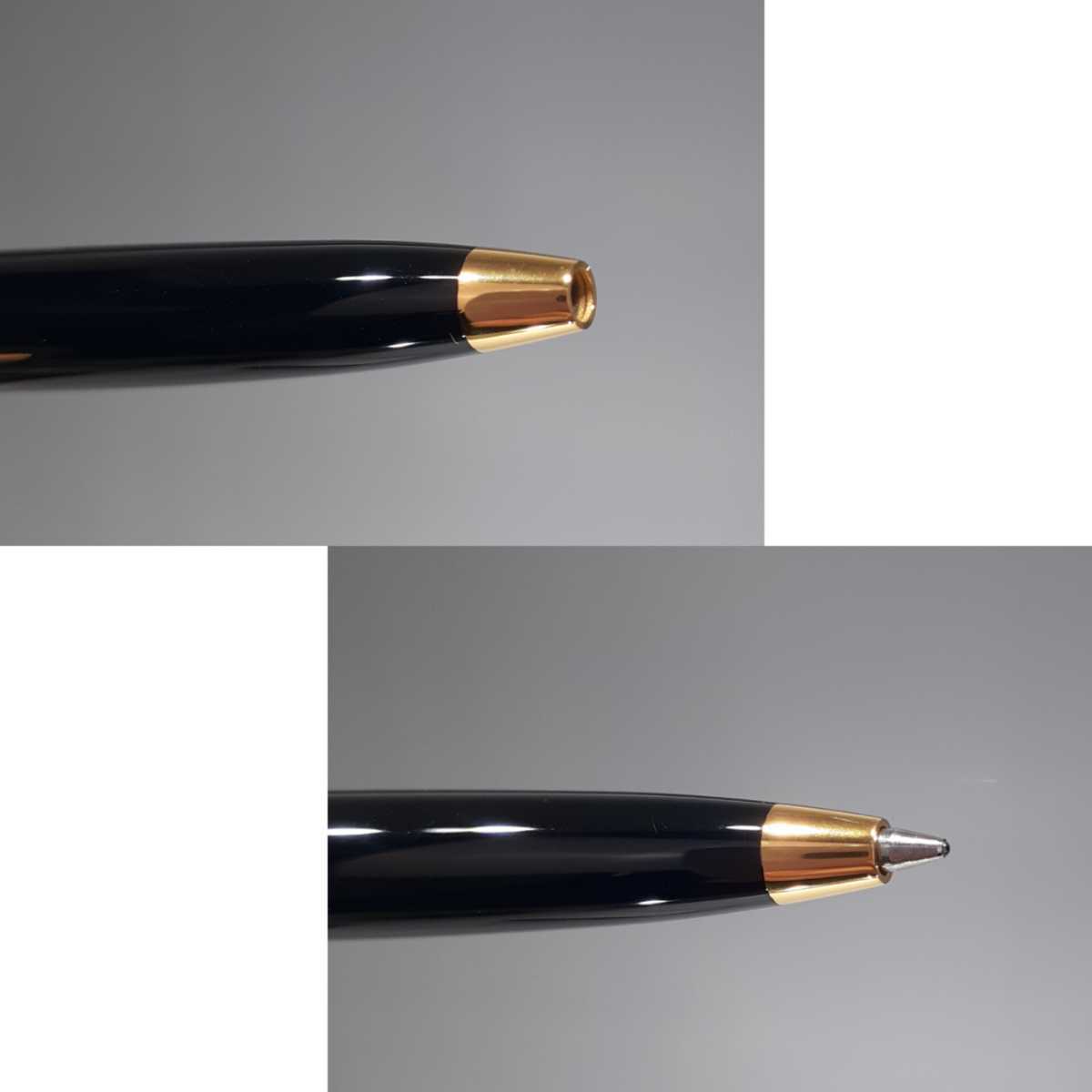 Cartier ボールペン ブラックコンポジット ゴールドプレイテッド