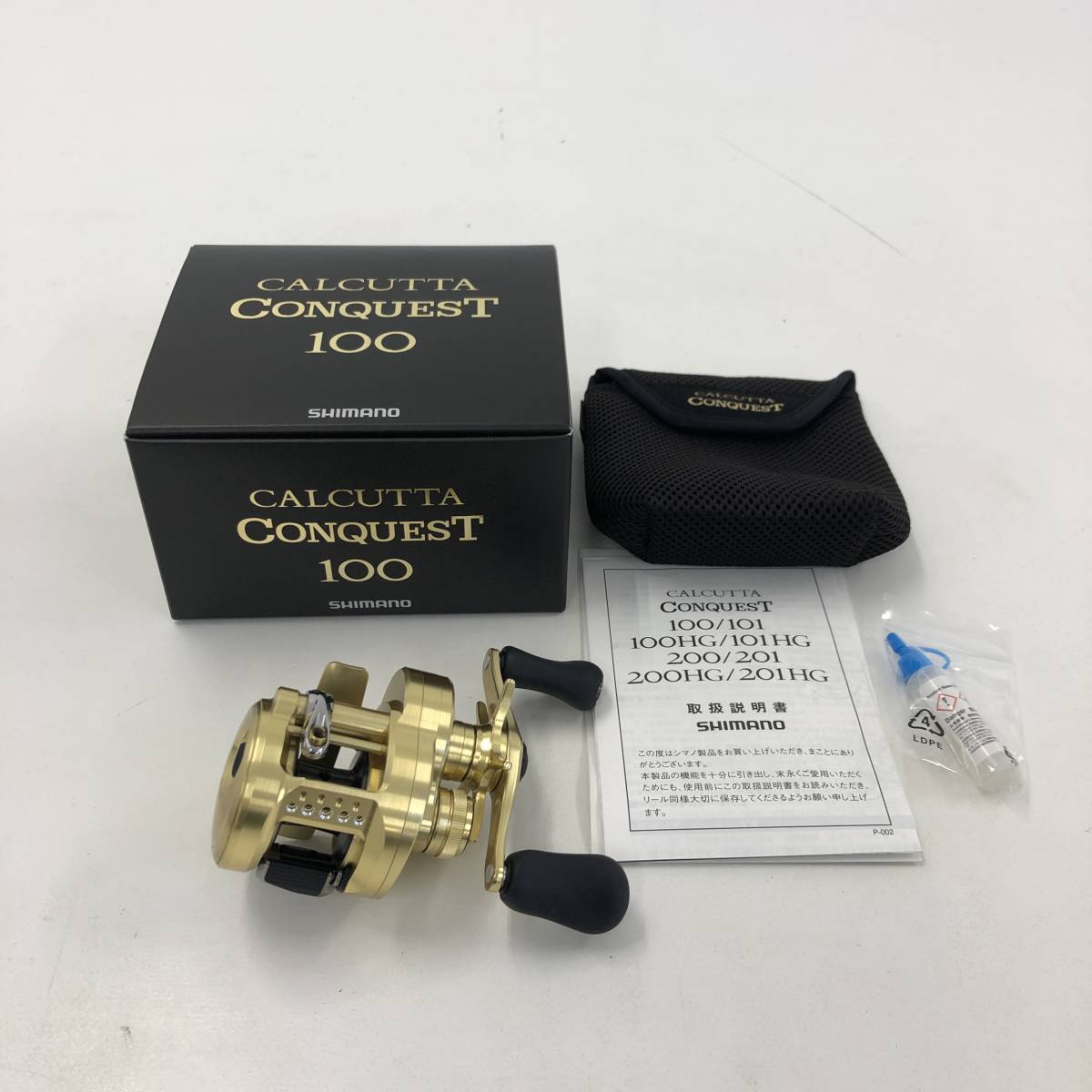 フィッシング SHIMANO CALCUTTA 100 ベイトリール 箱つきつき