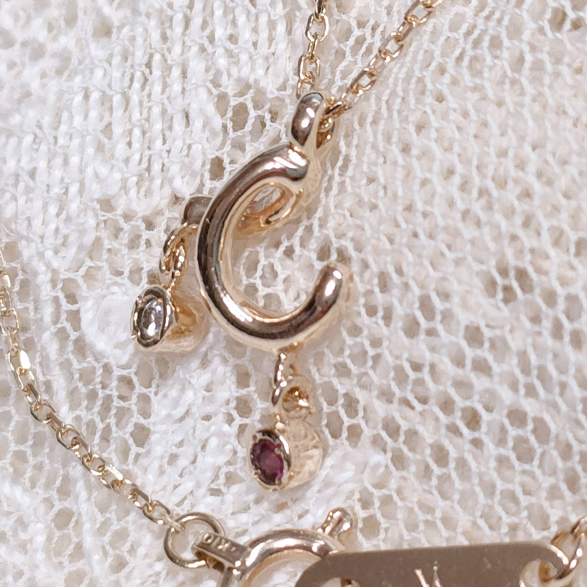 ルビー ダイヤモンド ネックレス vendome aoyama ヴァンドーム青山 