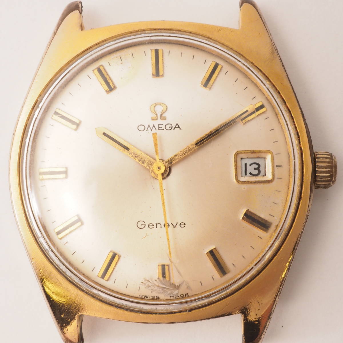 オメガジュネーブ オメガ OMEGA ジュネーブ ヴィンテージ デイト 自動巻き メンズ