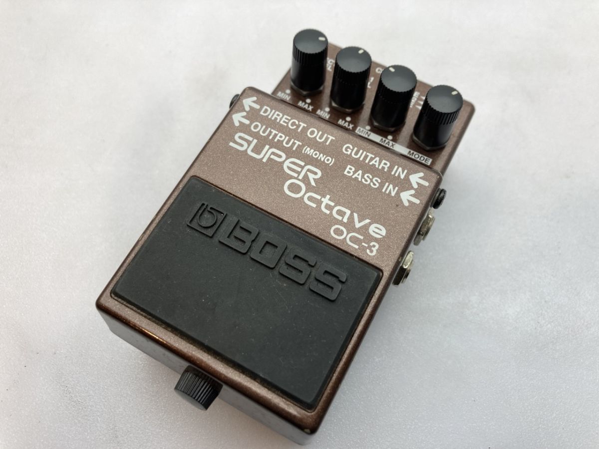 OC-3 BOSS - Octave OC-3の使い方や特徴などを解説レビュー。初心者に