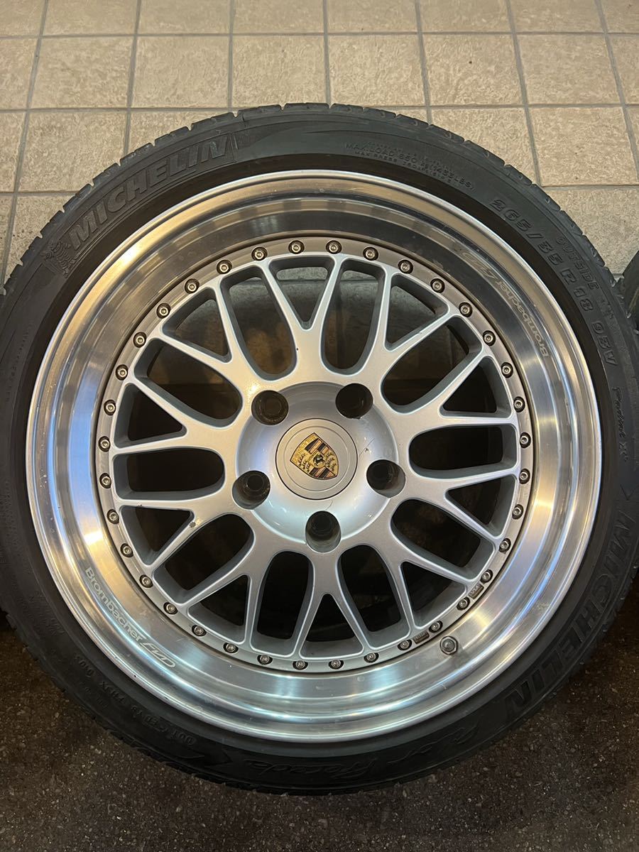 ポルシェ WORK ブロンバッハ 18インチ 8.5J 10.5J ?? 深リム PCD130
