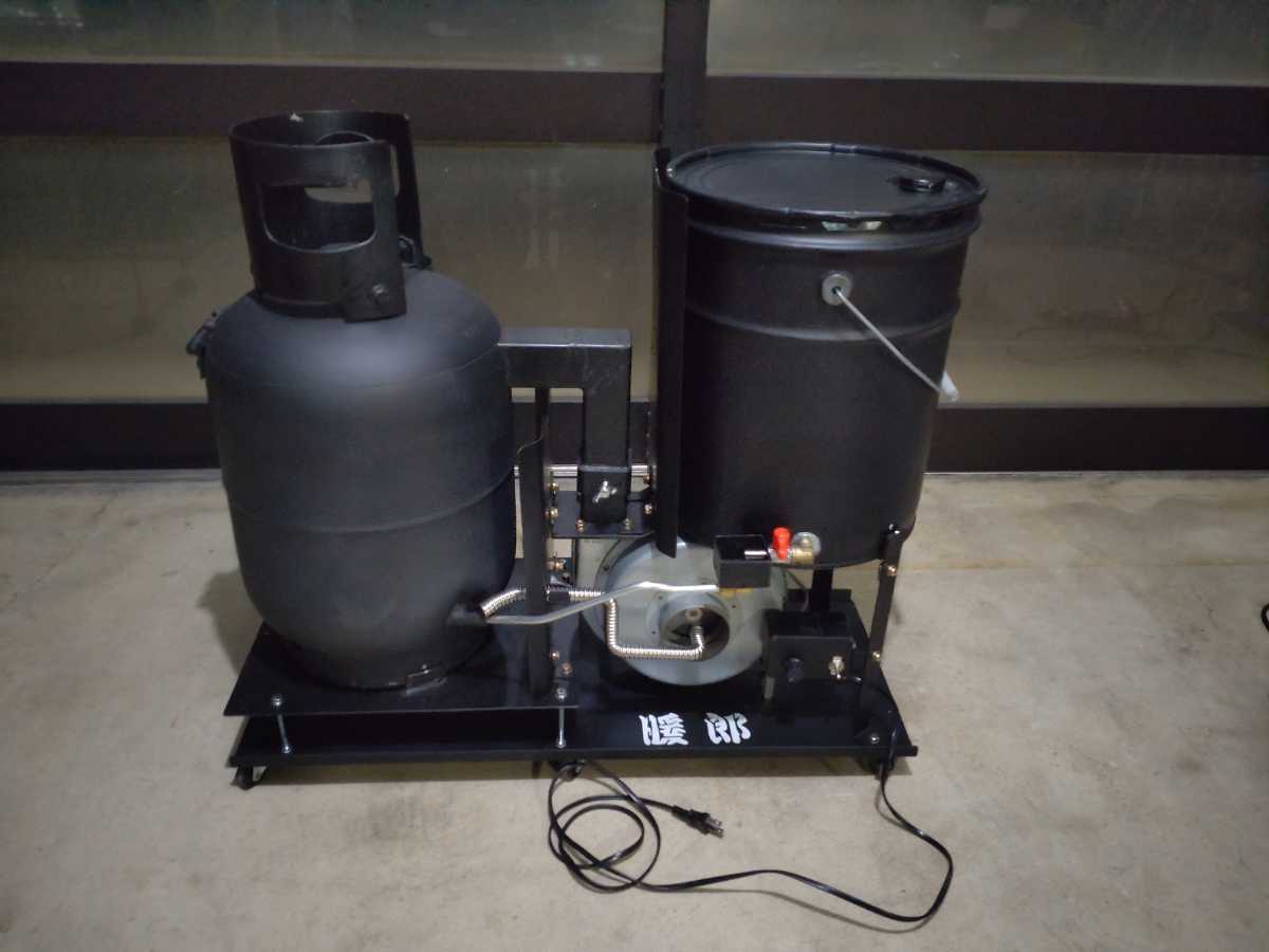 廃油ストーブ 廃油 ストーブ 完成品 100V 中型 暖郎｜ストーブ