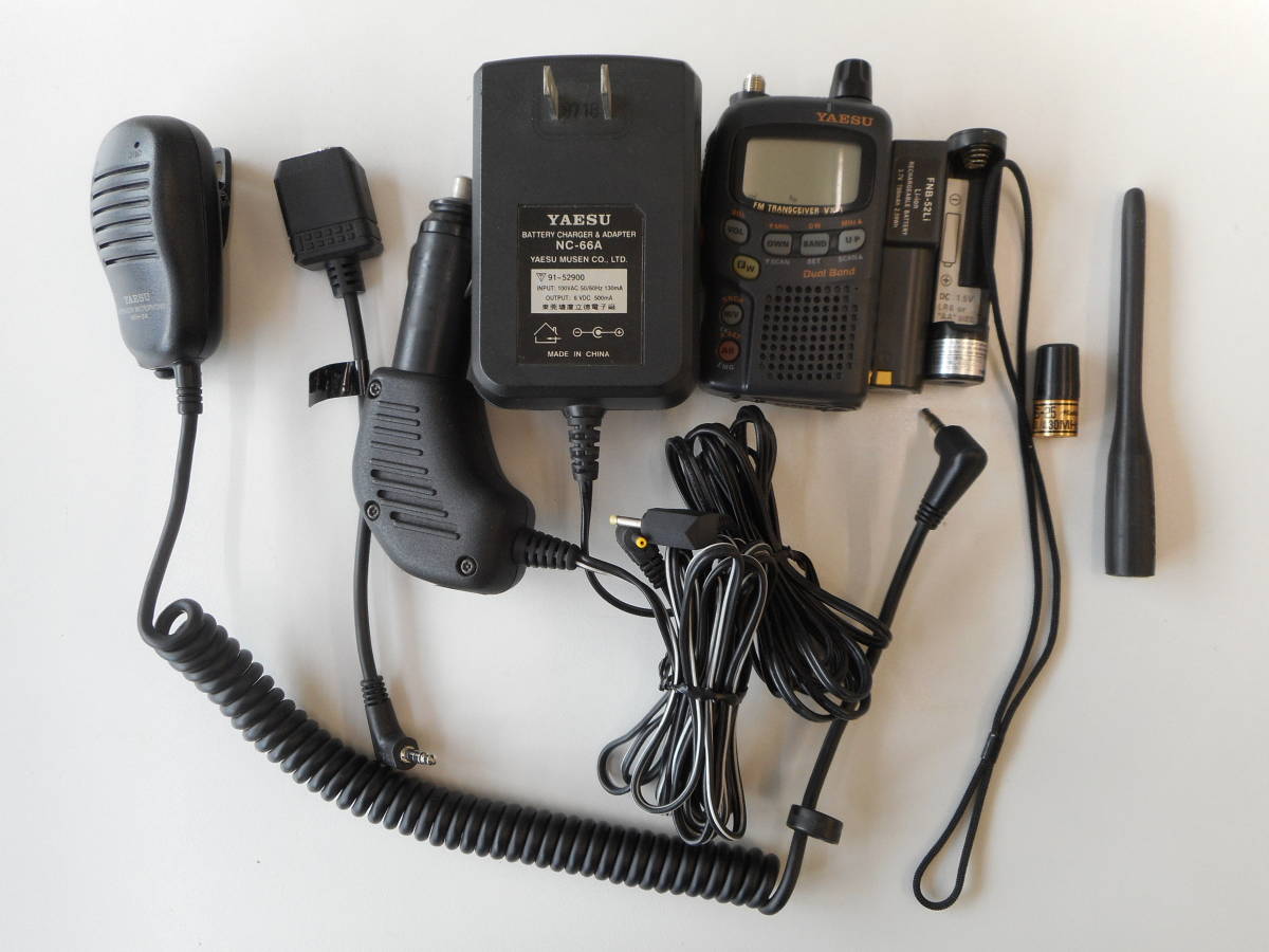 YAESU 144⁄430MHz VX-6 デュアルバンド VX-1 ハンディ STANDARD 0 新