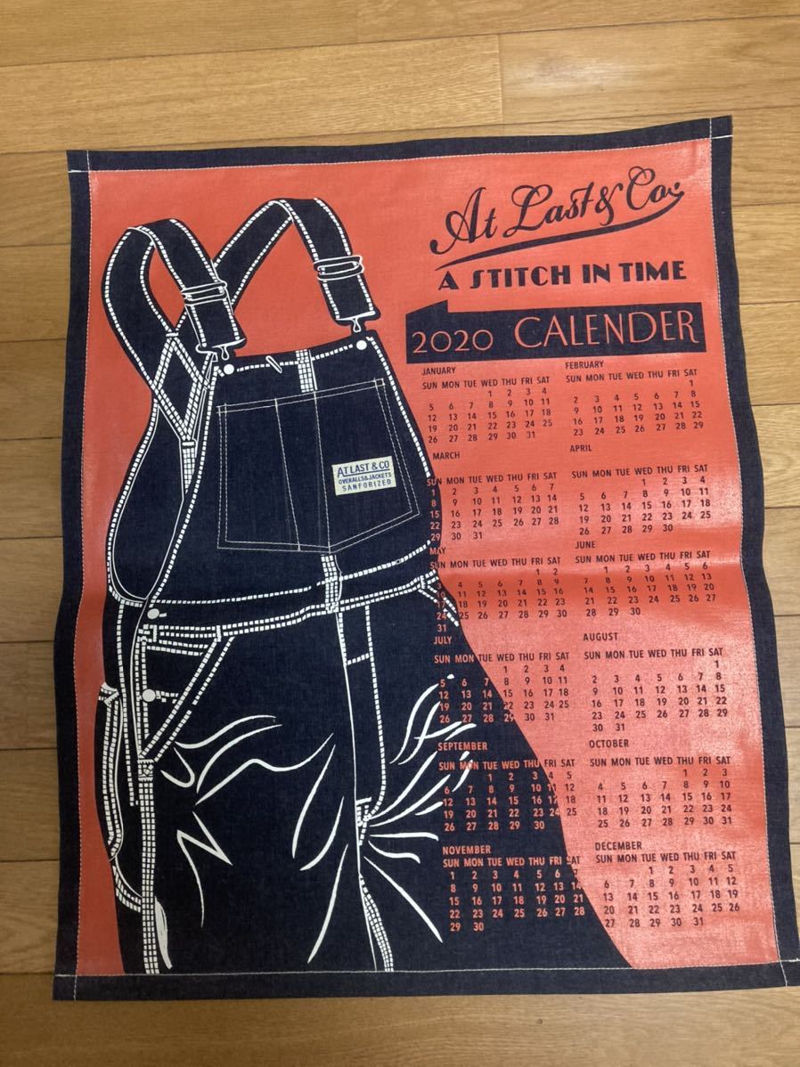 timeworn clothing 2020 denim calendar atlast butcher product