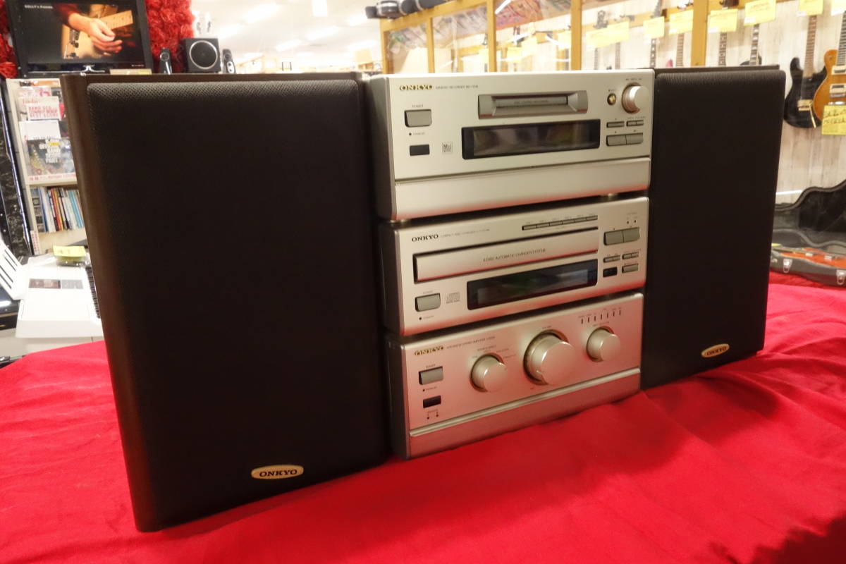 ONKYO A-922M MD-122M アンプ MD ステレオ ONKYO A-922M C-711CHM MD