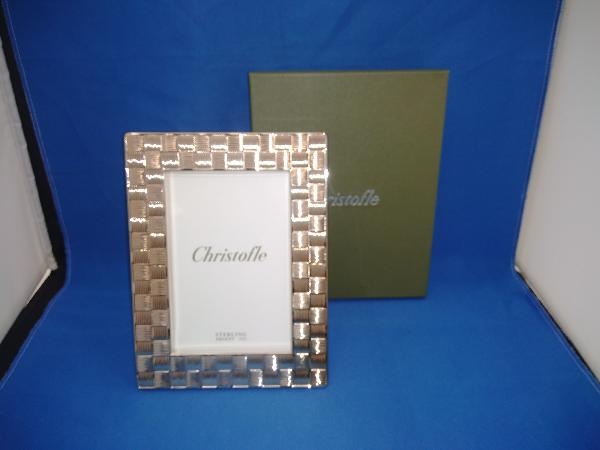 フォトフレーム クリストフル Christofle 写真立て 公式通販 パール フィデリオ 9×13cm 20×15cm シルバー CHRISTOFLE | シルバー仕上げ スターリングシルバー SV925 フォト