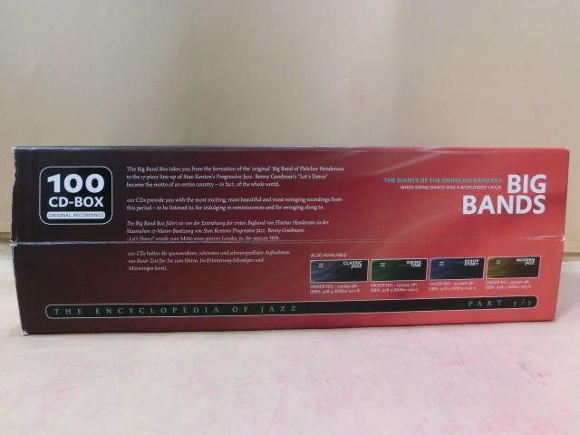 Band Big Jazz BIG CD - 0 BOX Collection Greatest Worlds 難あり