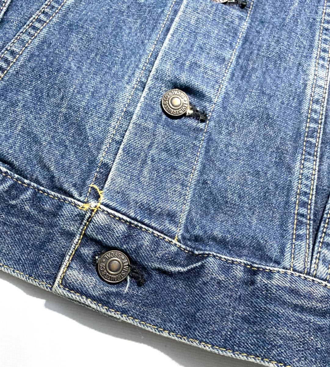 極希少【42】LEVIS リーバイス 71557 デニムジャケット 42(XL相当) G