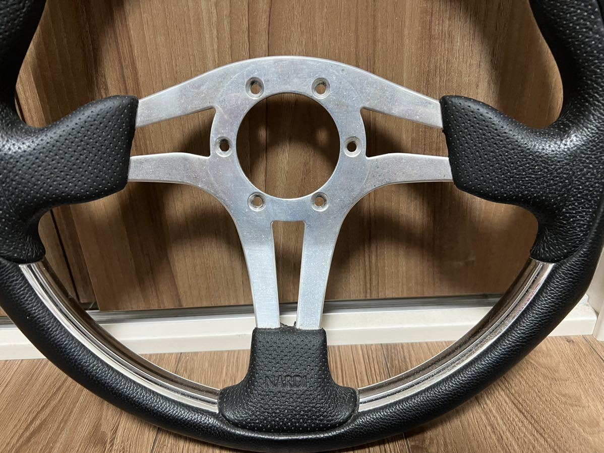 1000円スタート NARDI 4 Metal ナルディ ステアリング NARDI N830