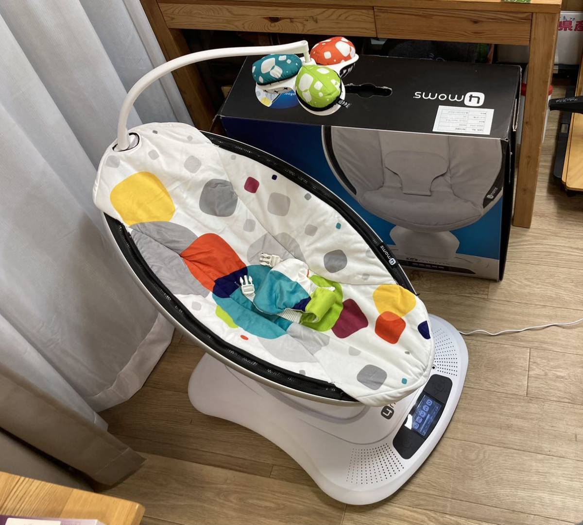 安心のインターネット 4moms 3.0 電動バウンサー ママルー マルチ 