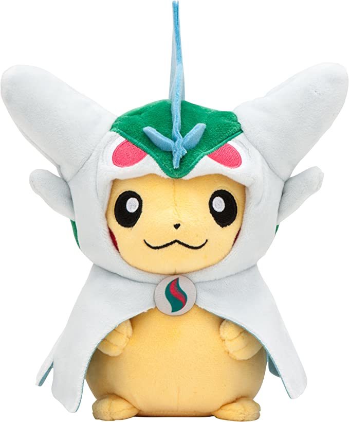 ポケモンセンターオリジナル ぬいぐるみ メガエルレイドのポンチョを着