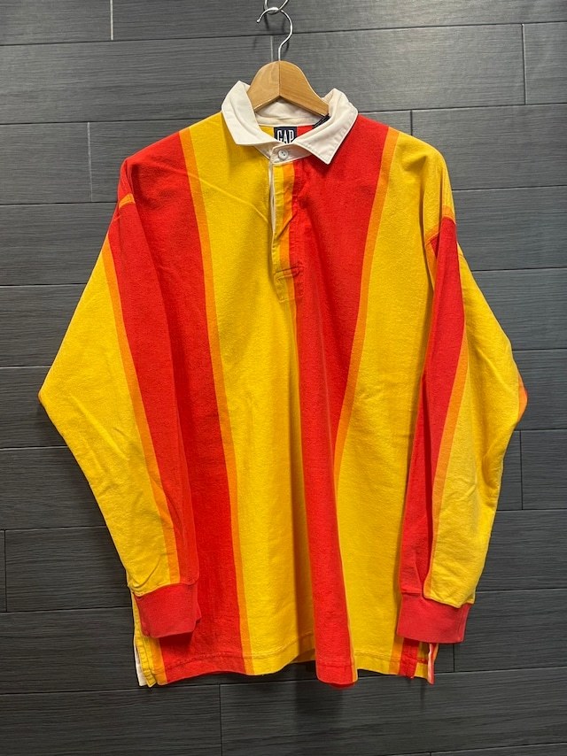 D3234 L 90年代 OLD GAP ギャップ ラガーシャツ 古着