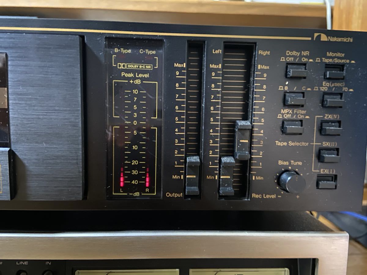 ナカミチ nakamichi ZX-5 ジャンク 部品取り用 【公式通販】