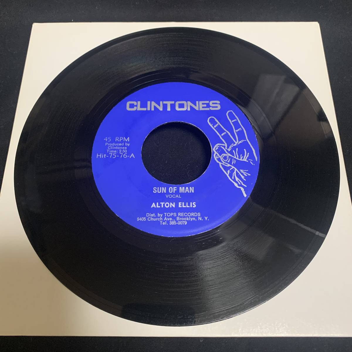 Alton Ellis - Man Of Son – | A Studio From Black Reggae One Sun Max)