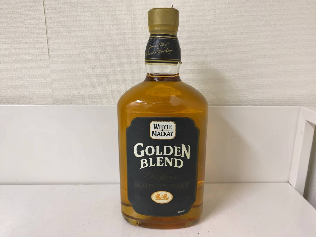 ☆未開栓☆ WHYTE＆MACKAY ホワイト＆マッカイ GOLDEN BLEND