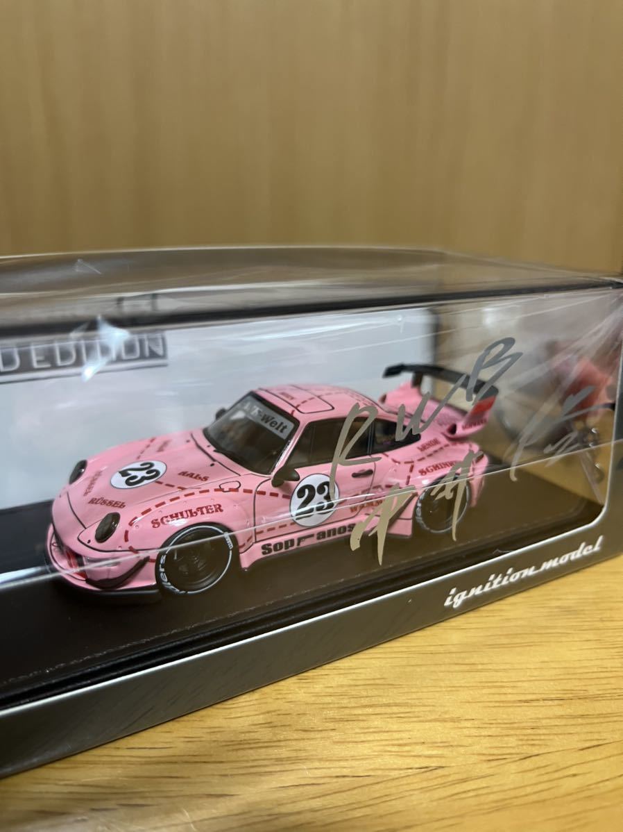 イグニッションモデル1/43 RWB 993 RWB 0 1⁄43 ピンク グリーン-Boost