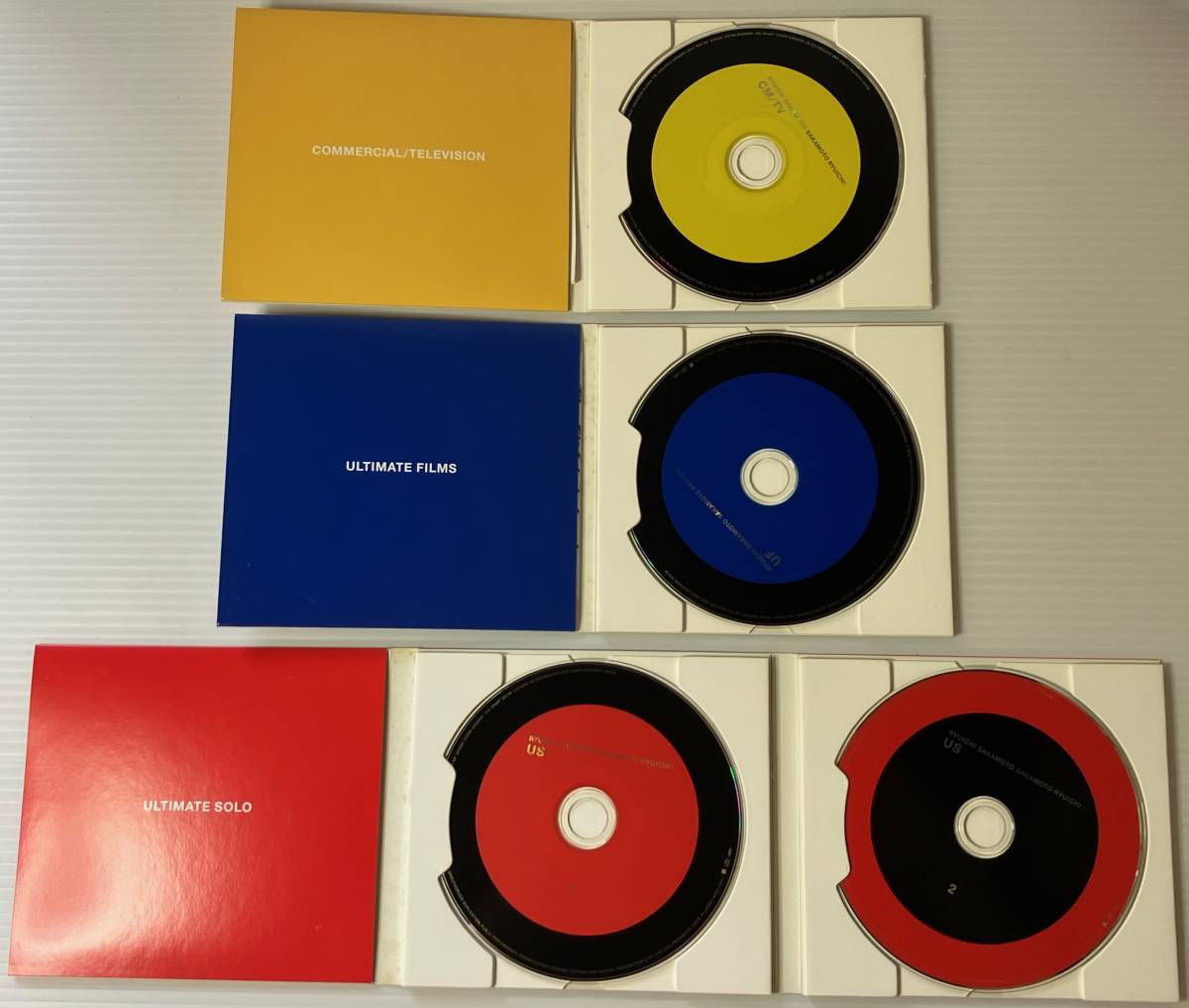 CD 坂本龍一 US UF TV/CM GEM(非売品) RYUICHI SAKAMOTO YMO YELLOW