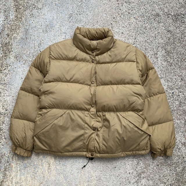 新作登場，定番 L LL BEAN グースダウン ダウンジャケット ベージュ ビンテージ オールド レトロ アメリカ古着 ナイロン エルエルビーン 80s(Lサイズ)｜売買されたオークション情報、yahooの商品情報をアーカイ Lサイズ