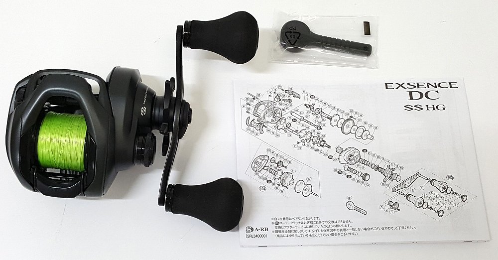 ☆【中古】20 エクスセンス EXSENCE DC SS XG RH 右ハンドル シマノ