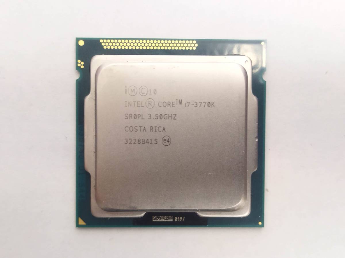 Core 簡易チェック済み Intel i7-3770K LGA1155 i7 0 core 3770K 3.5 