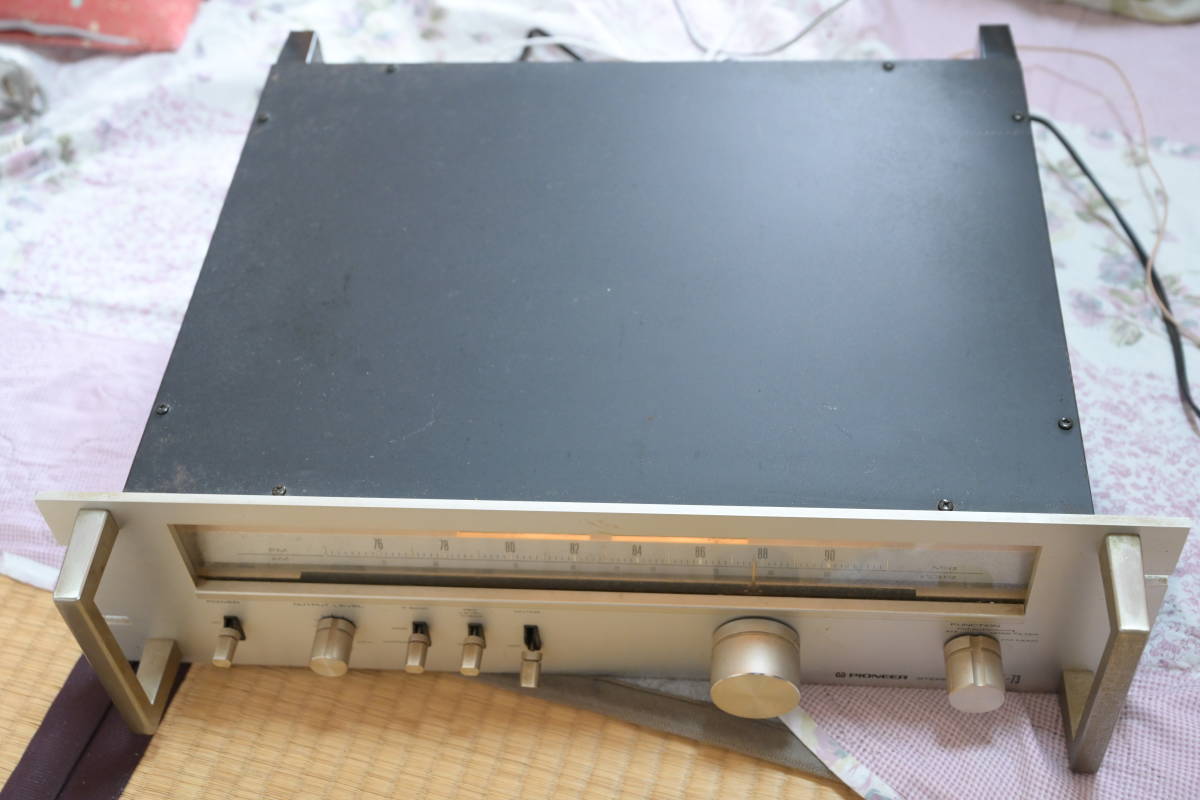 PIONEER パイオニア F-73 AM/FMチューナー 受信・音出し・FMステレオOK