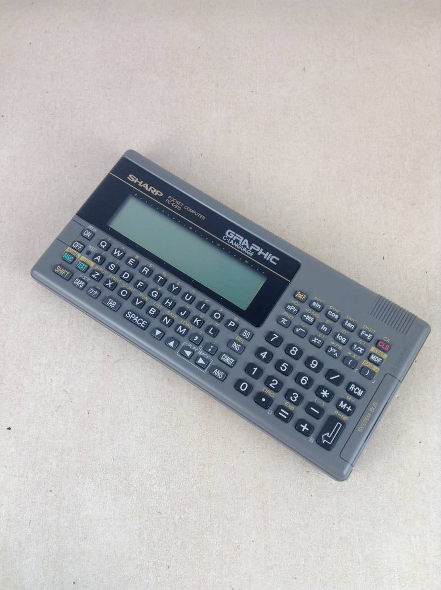 SHARP Pocket Sharp » [ PC-1500 A4617○SHARP シャープ POCKET